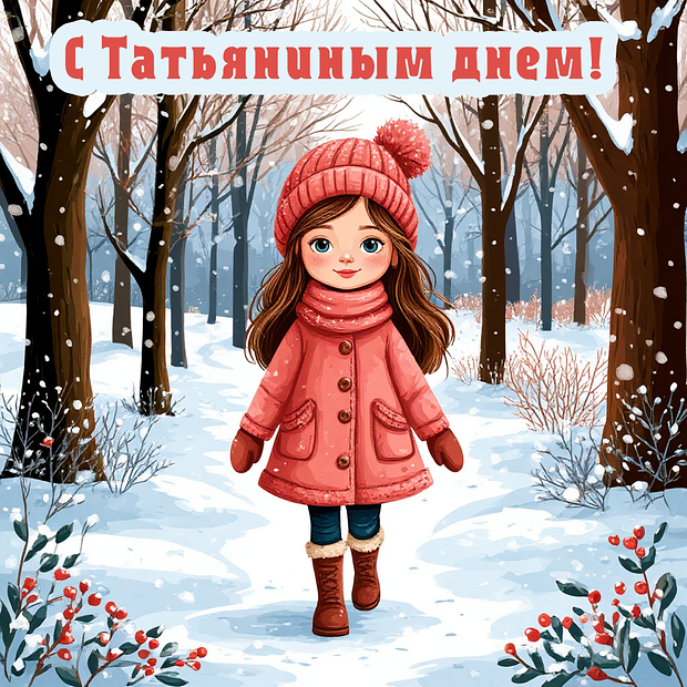 Поздравляем всех Татьян с праздником!