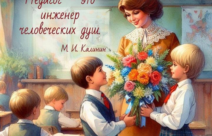 Поздравление от театральной студии "Шаг на сцену"