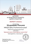 Широкова П., Территория стиля, 1 место, 9 Областной конкурс "Дорога талантов", 2025