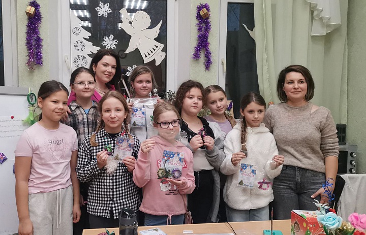 «Мастерская новогоднего вдохновения» в гостях