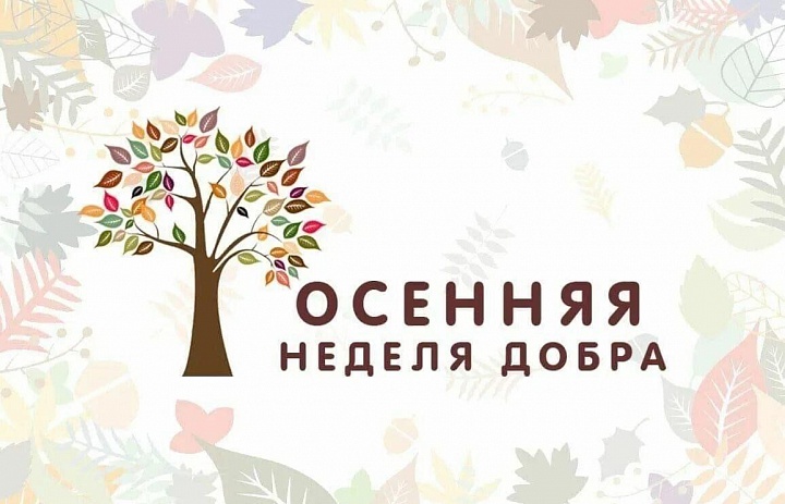 Старт «Осенней недели добра»! 
